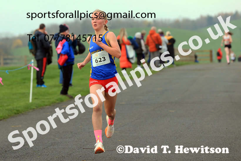Boys and Girls Under-15s 2025 Heaton Memorial 10k Road Race, Newcastle Town Moor, Sunday, November 9th. Photo: David T. Hewitson/Sports for All Pics